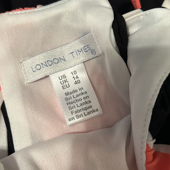 NWT London Times Maxi Dress Size 10 - Picture 13 of 13